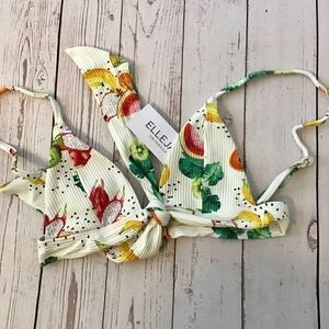 ELLEJAY x REVOLVE  Izzy Fruit Bikini Top